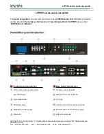 Vdwall LVP605 Quick Use Manual preview