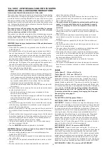 Preview for 2 page of Vectaire ELIX 1003 Installation And Operating Instructions