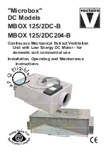 Preview for 5 page of Vectaire Microbox 125/2DC-B Manual