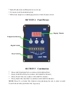 Preview for 4 page of VECTECH 963D Operation Manual