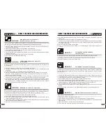 Preview for 6 page of Vector Welding C-Series Operating Instructions Manual