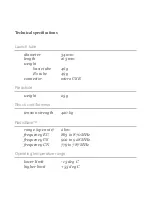 Preview for 6 page of VectorSave 10 Mavic Manual