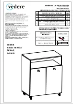 vedere 600058 Assembly Instructions preview