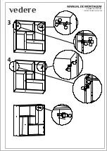 Preview for 4 page of vedere 610036 Assembly Instructions