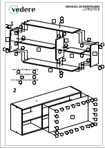 Preview for 3 page of vedere Piazza 600021 Assembly Instructions Manual