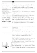 Preview for 34 page of VEDETTE CS6282SI Instructions For Installation And Use Manual