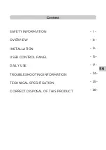 Preview for 31 page of VEDETTE VFC301BRFW Manual