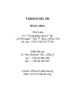 Preview for 11 page of Vedia VDS 3/6C User Manual