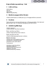 Preview for 5 page of Vega 10081428 Operating Instructions Manual