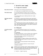 Preview for 12 page of Vega EL 4 Operating Instructions Manual