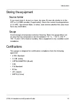 Preview for 17 page of Vega FiberFlex LFXG-H Operating Instructions Manual