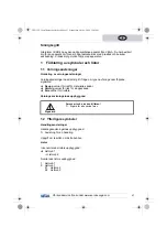 Preview for 37 page of Vega T1 Operating Instructions Manual