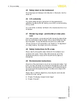 Preview for 6 page of Vega VEGABAR 17 Operating Instructions Manual