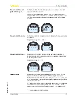 Preview for 27 page of Vega VEGADIS 62 Operating Instructions Manual