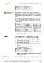 Preview for 25 page of Vega VEGAMET 625 Operating Instructions Manual