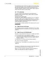 Preview for 6 page of Vega VEGAMIP 61 Operating Instructions Manual