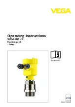 Vega VEGAMIP U61 Operating Instructions Manual preview