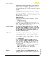 Preview for 8 page of Vega VEGAVIB 61 Operating Instructions Manual