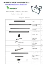 Preview for 1 page of Vegepod Medium Trolley Stand Assembly Instructions