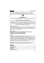 Preview for 3 page of Velleman 8020 Operating Instructions Manual