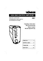 Velleman 8021 Operating Instructions Manual preview