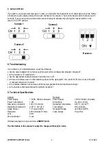 Preview for 4 page of Velleman AVMOD16CCN Manual