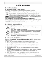 Preview for 3 page of Velleman camcolvc24 User Manual