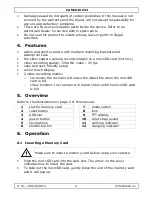 Preview for 4 page of Velleman camcolvc24 User Manual