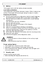 Preview for 5 page of Velleman CTC1000KP User Manual