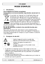 Preview for 22 page of Velleman CTC1000KP User Manual