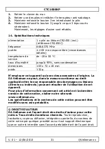 Preview for 31 page of Velleman CTC1000KP User Manual