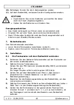 Preview for 45 page of Velleman CTC1000KP User Manual