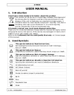 Preview for 3 page of Velleman DVM630 User Manual