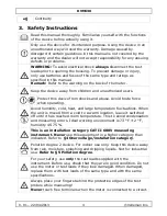 Preview for 4 page of Velleman DVM630 User Manual