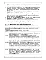 Preview for 6 page of Velleman DVM630 User Manual