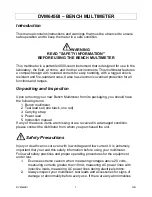 Preview for 2 page of Velleman DVM645BI User Manual