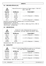 Preview for 64 page of Velleman DVM855 User Manual