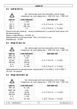 Preview for 77 page of Velleman DVM855 User Manual