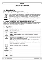 Preview for 3 page of Velleman DVM900 User Manual