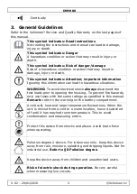 Preview for 4 page of Velleman DVM900 User Manual