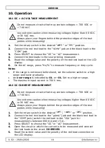 Preview for 14 page of Velleman DVM900 User Manual