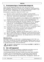 Preview for 23 page of Velleman DVM900 User Manual