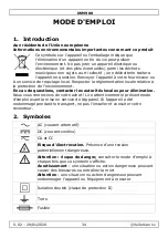 Preview for 34 page of Velleman DVM900 User Manual