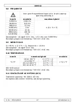 Preview for 27 page of Velleman DVM902 User Manual