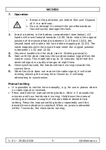 Preview for 5 page of Velleman ED8A800 User Manual