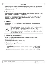 Preview for 11 page of Velleman ED8A800 User Manual