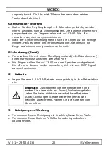 Preview for 26 page of Velleman ED8A800 User Manual