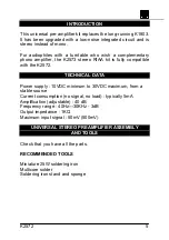 Preview for 5 page of Velleman High-Q K2572 Quick Manual