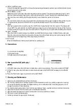 Preview for 3 page of Velleman HQ POWER PROCD1000 Quick Start Manual