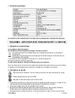 Preview for 8 page of Velleman HQ Power VPA2200MBN User Manual